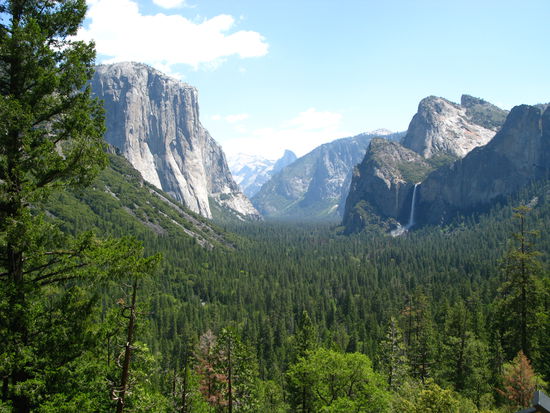 Beim "Tunnel View" übertraf sich Celo mit seinen Fotokünsten wiedermal selbst. 