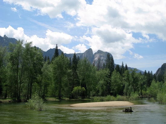 An diesem idyllischen Ort, nahe der "Sentinel Bridge" verbrachten wir unsere Mittagspause...