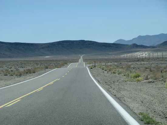 Endlose Strassen führten uns endlich in's...