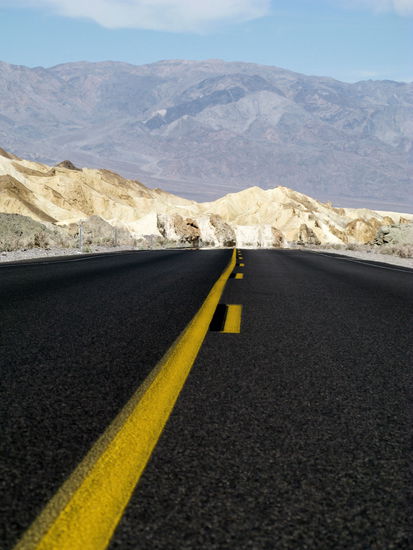 Da uns ein Tag im Death Valley nicht ausreichte, ging's am nächsten Tag nochmals in den tollen Park hinein...