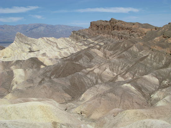 Die bizarren Erosionslandschaften...