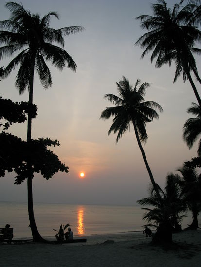 Abendliche Stimmung auf Koh PhaNgan.