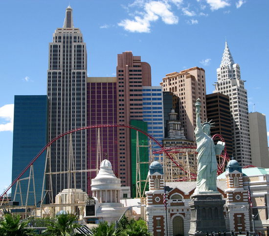 Das "New York-New York" in seiner vollen Grösse...