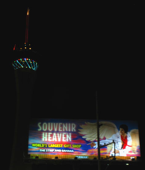 Auf gings zum "Stratosphere" (Turm auf der linken Seite)...