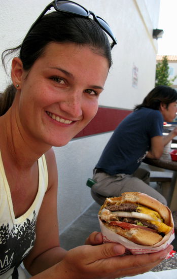 Die bekanntesten &amp; besten Burger Kaliforniens: Gibts nur bei "in and out". Lecker!