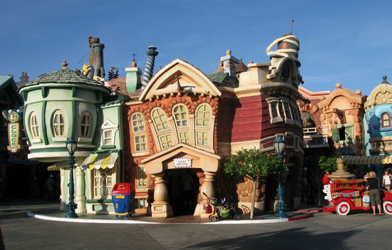 ...dieses Dorf wurde echt total niedlich nachgebaut.