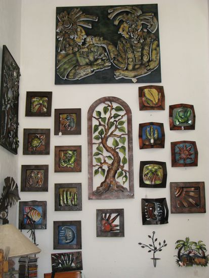 Kunst &amp; die Liebe fürs Detail wird in den mexikanischen Dörfchen gross geschrieben.