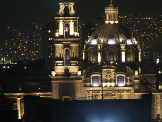 Auch am Abend war die Stimmung mit den vielen Lichtern toll...