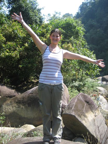 Juhu, bin oben angekommen!