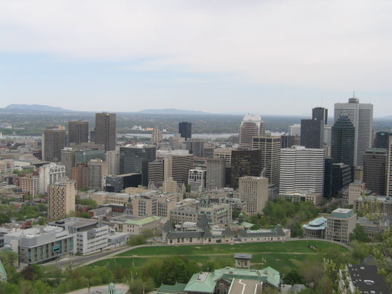 Die Downtown von Montreal