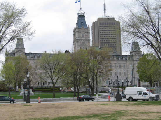 Das Parlamentsgebaeude der Region Quebek