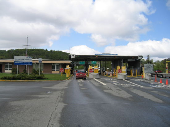 Mein Grenzuebertritt in die USA fand hier in Rock Island statt