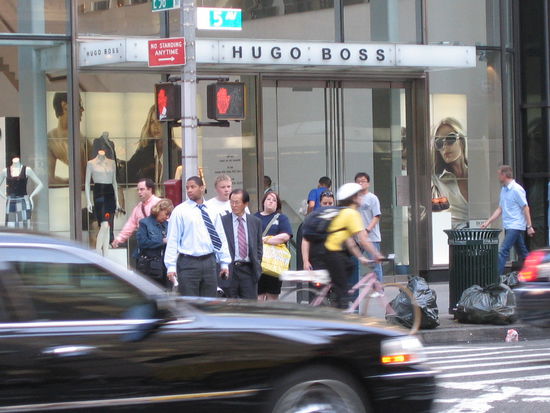 Alles zum Thema Mode ist hier auf einen einzigen Strassenzug zusammengerafft