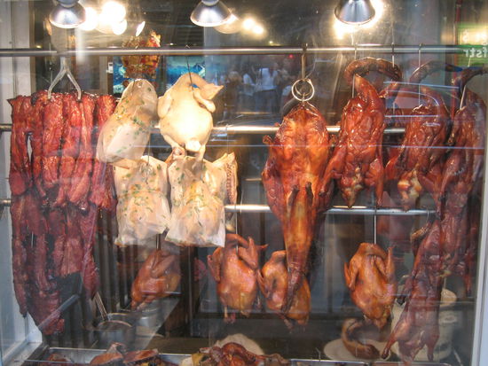 ... und die typische Pekingente wurde auch angeboten