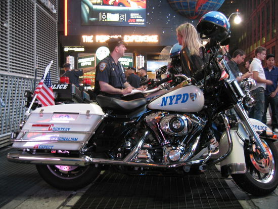 jederzeit bereit fuer ein Foto mit einem huebschen Maedchen