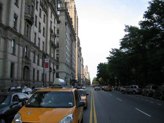 Dieses Bild entstand an der 8th Ave richtung Nord blickend ...