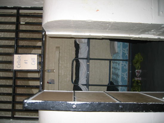 Der Eingang zur Zelle 1