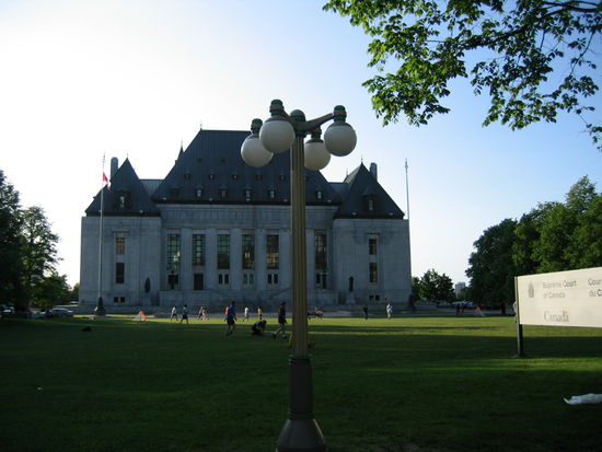 The Surpreme Court of Canada, das Oberhaus von Kanada