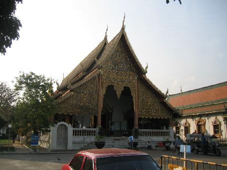 Das Wat Chiang Man im Nordosten der Stadt ist das älteste Kloster der Stadt