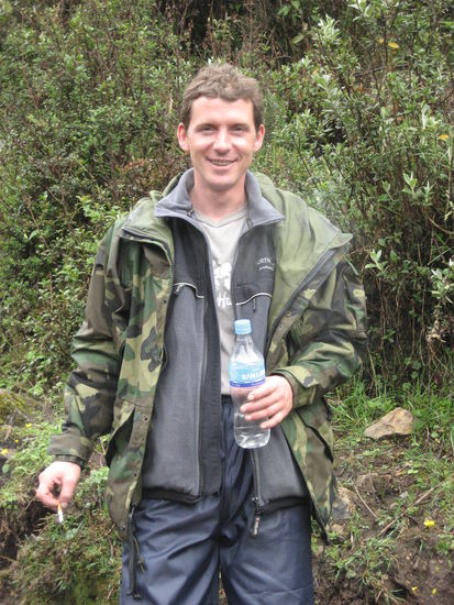 Von nun an gings bis zum Abend nur noch bergab, vor allem mit dem Wetter...