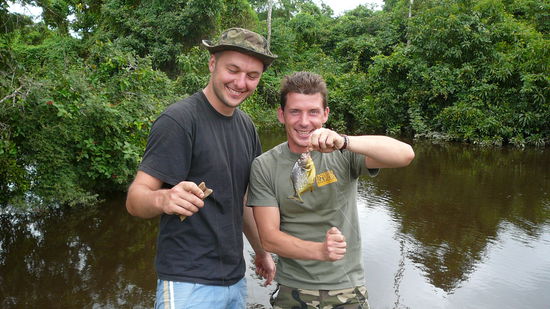 der Zweite war schon etwas fetter 