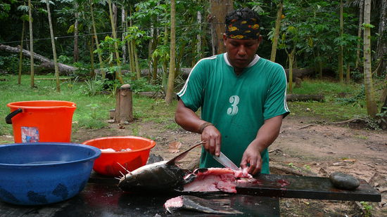 Jorge alias "Tim Maelzer de la seelva" bei der Arbeit