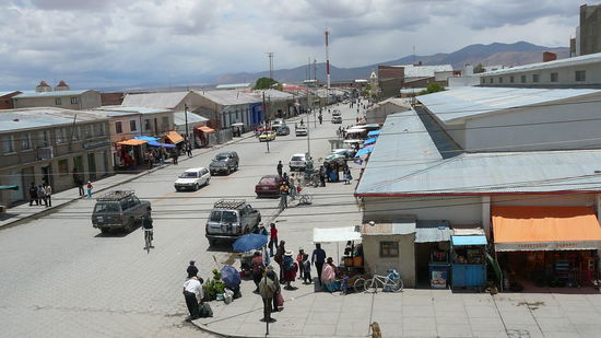 Blick aus meinem Zimmer, einzige Aussenaufnahme diese "idyllischen" Doerfchens.......