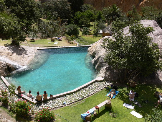 da gab es die Erfrischung