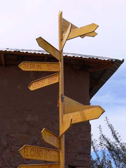 gleich um die Ecke...