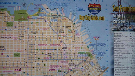 Sonne pur dagegen in downtown SF.....