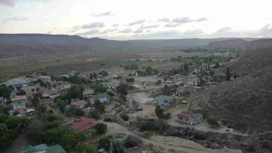 Hier verbringen wir die erste Nacht....wie hiess es noch das Dorf???