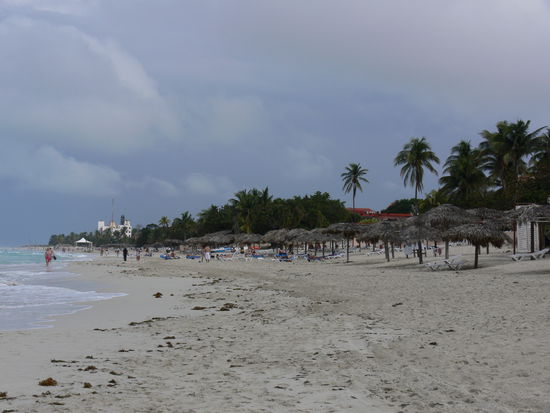 der Strand von Varadreo, wie man sieht nicht wirklich überfüllt 