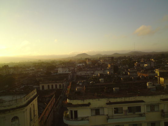 Sonnenaufgang über Santa Clara