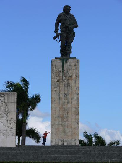 bescheidens Che-Denkmal in Santa Clara