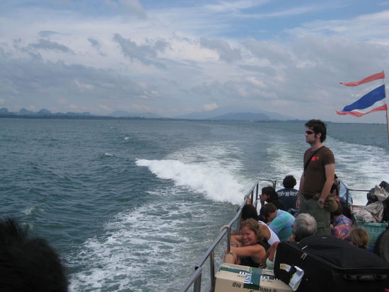 Ueberfahrt nach Ko Phi Phi