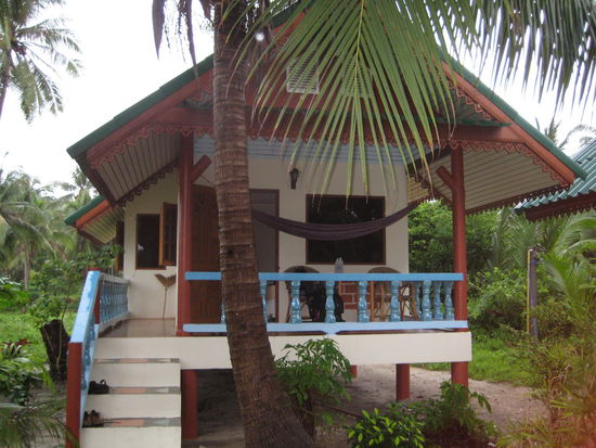 Unser Bungalow am Strand!
