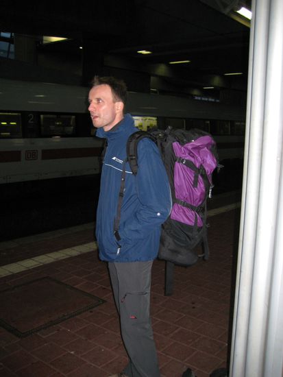 Bahnhof Kassel! Der Andreas.