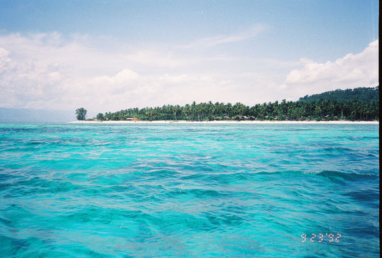 Tolles Riff vor unserem Strand...und ausser uns kei Sau!