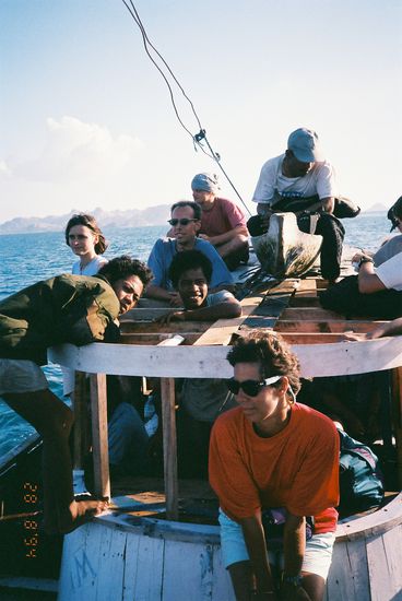 Dort wo die Frau steht, dass ist mein Platz gewesen