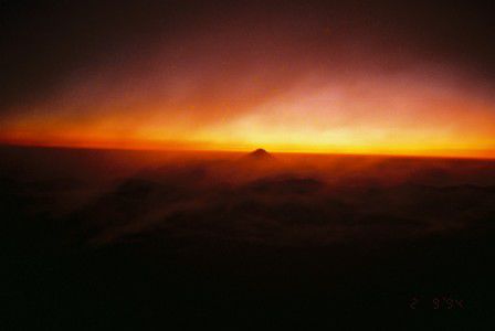 kurz vorm Sonnenaufgang