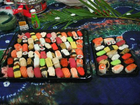 lecker Sushi...