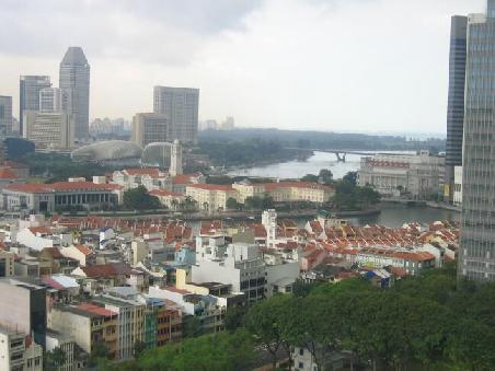 Blick aus unserem Zimmer