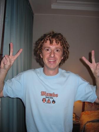 Udo...wieder mit wachsenden "Rasta" Locken!