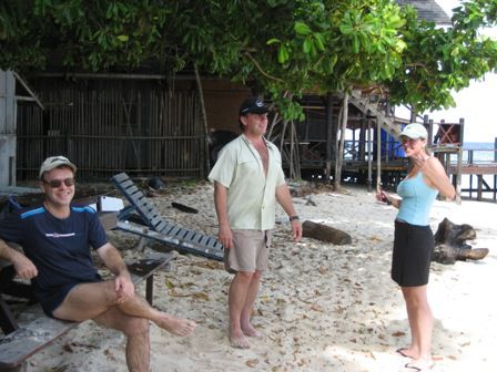 Joerg, Jim und Michelle