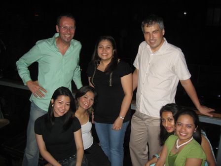 Joerg, Joanne, Del, Christine, Ferdi, Varsha und Noemi