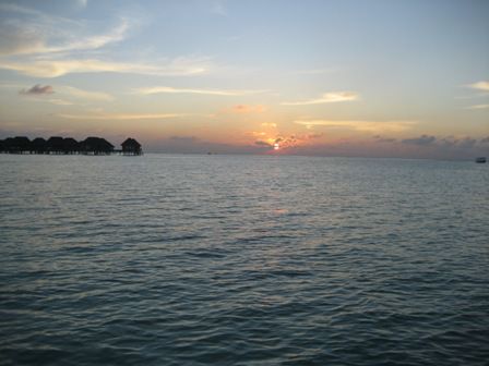 netter Sonnenuntergang