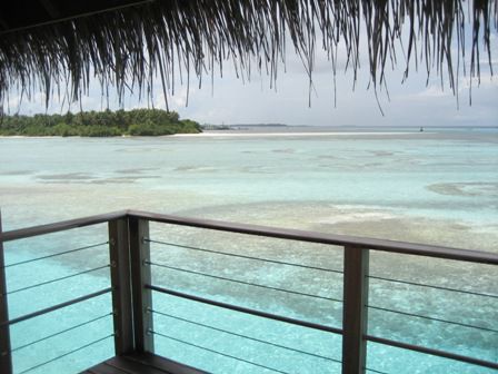 der Ausblick aufs Meer von der Lagoon Suite aus!
