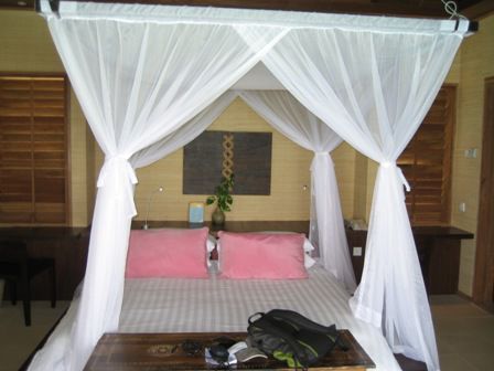 unser Bett...