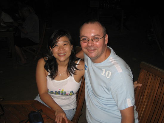 abends am Strand von Jimbaran bei leckerem Seafood direkt am Meer