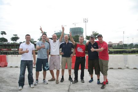 Ralf, Patrick, Dirk, Stefan,Joerg,ich und Thomas